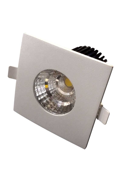 ACK 215006003 13W 6500K Beyaz Cob Sharp Led Kare Downlight Armatür