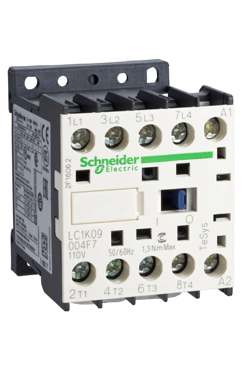 En Ucuz Schneider LC1K09008P7 Tesys K 230V AC 2NA 2NK 4P Ac1 20A