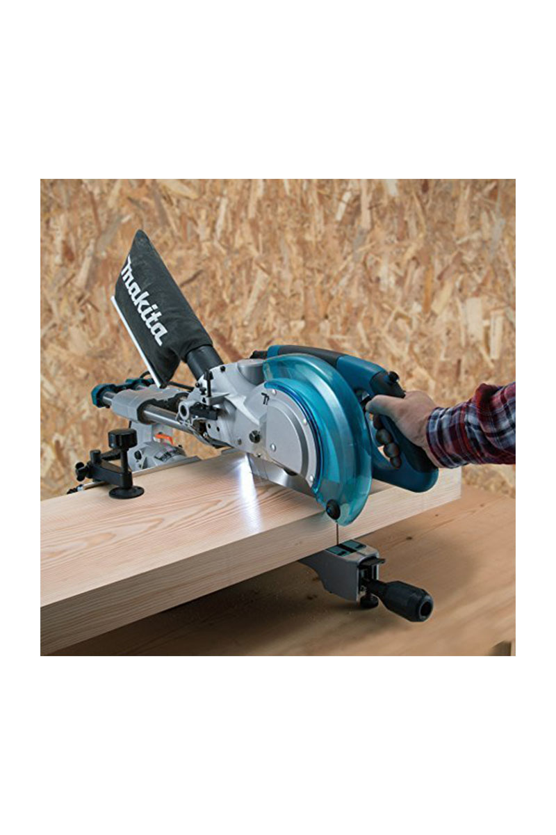 Пила торцовочная makita ls0815fln